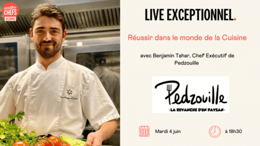 Live : Réussir dans le monde de la cuisine 👨‍🍳